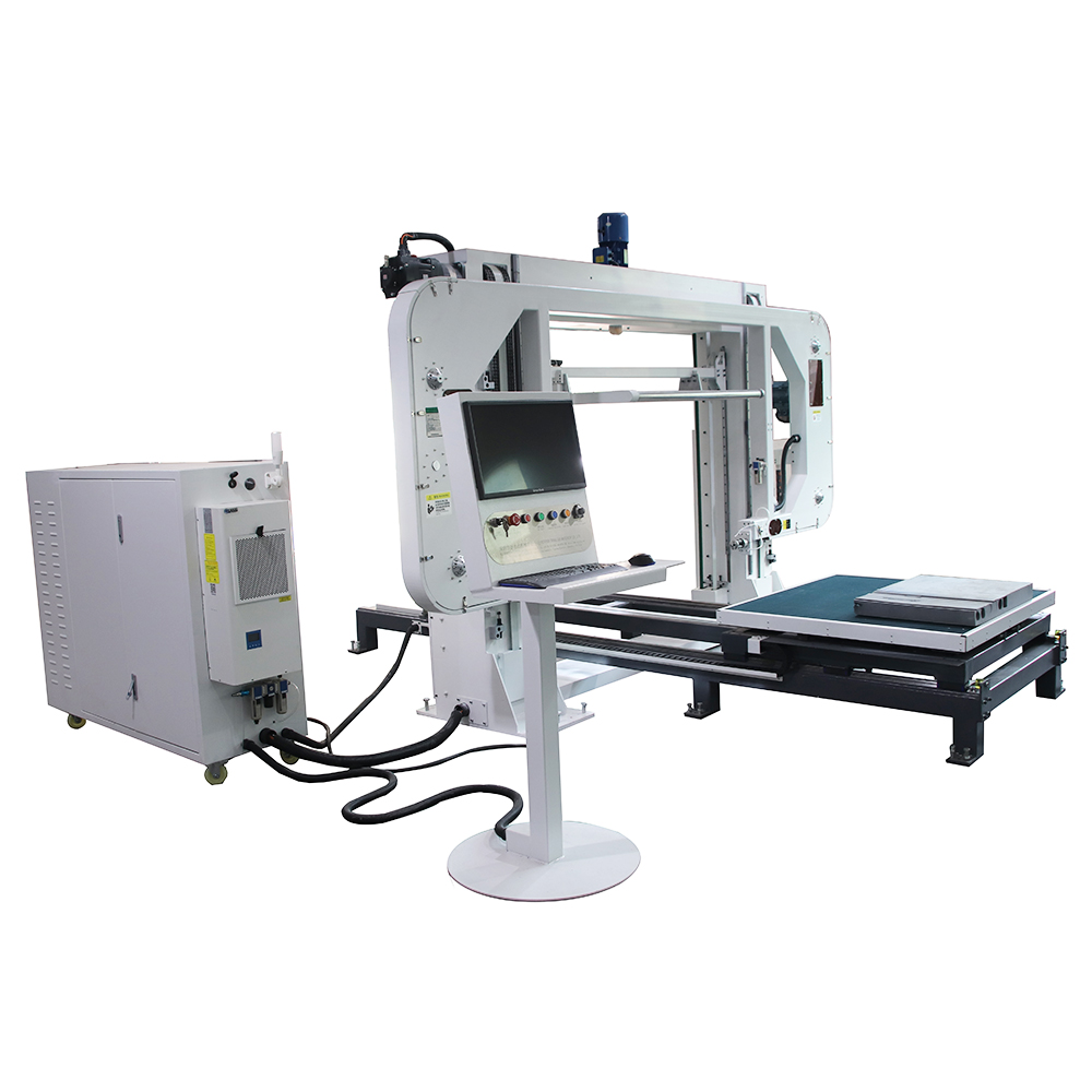 海綿數(shù)控仿形切割機(jī) (橫刀旋轉(zhuǎn)臺(tái))